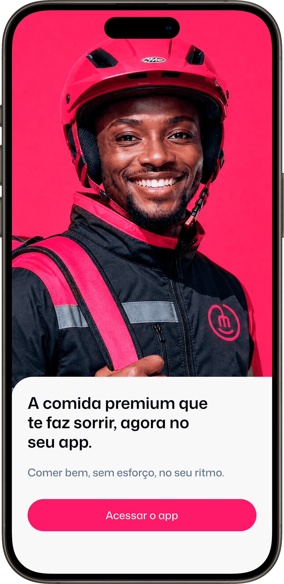 App com entregador Smile Food